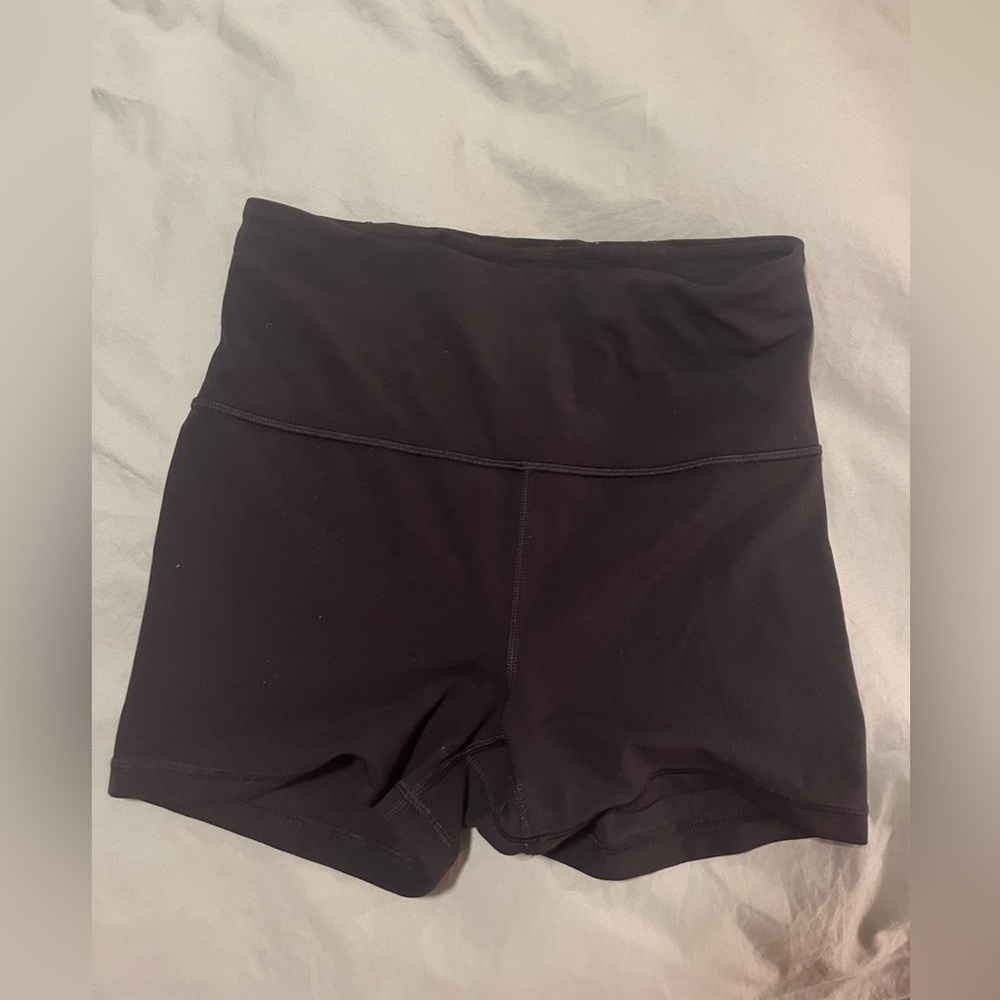 Athleta ultra high rise elation shortie size small black